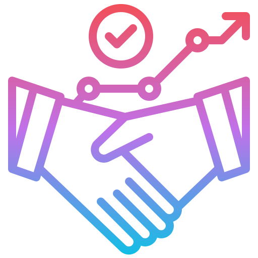 Ícone gestão empresarial - Odvix