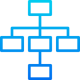 diagram Ícone hierarquia